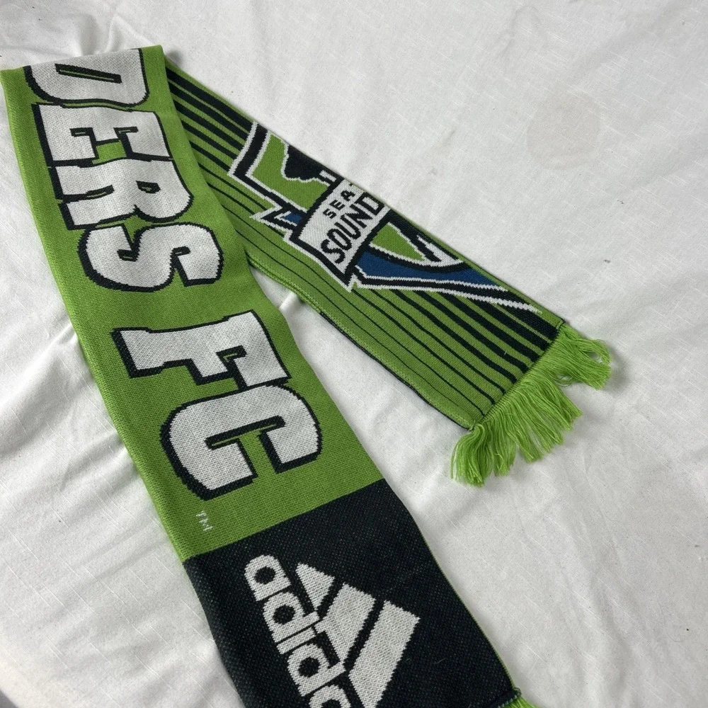 Adidas Seattle Sounders FC Scarf Green Knit